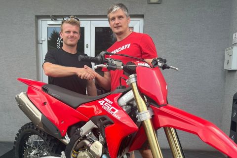Ducati mířína český MX mistrák