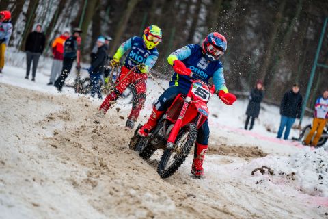 MČR v motoskijöringu v lášterci se povedlo