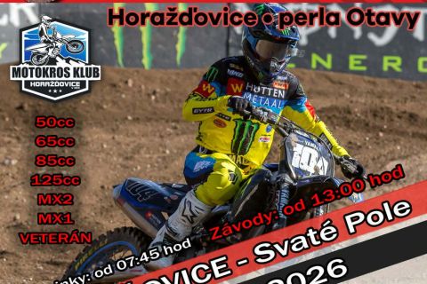 Pozvánka na motokros do Horažďovic