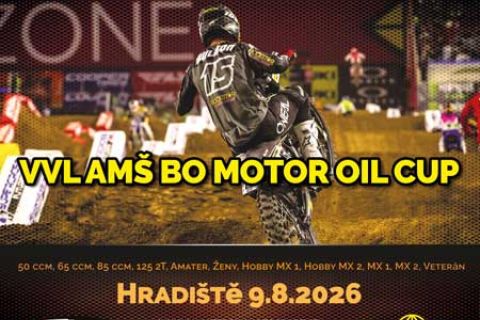 Pozvánka do Hradiště na VVL AMŠ-motor oil cup 09.08.2026