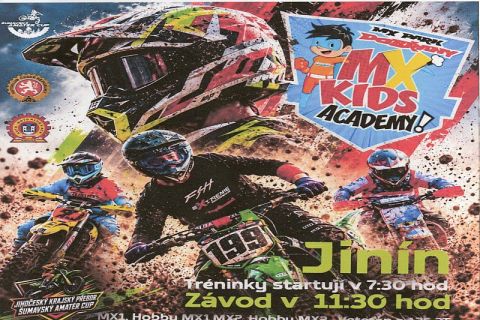 Pozvánka do Jinína na MX Kids +JKP-ŠAC